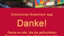 Kulturbuntes Bodenheim sagt Danke
